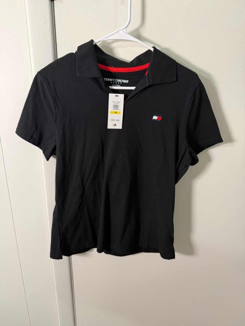 Tommy Hilfiger Sport | Black Polo | Women’s Medium | NWT